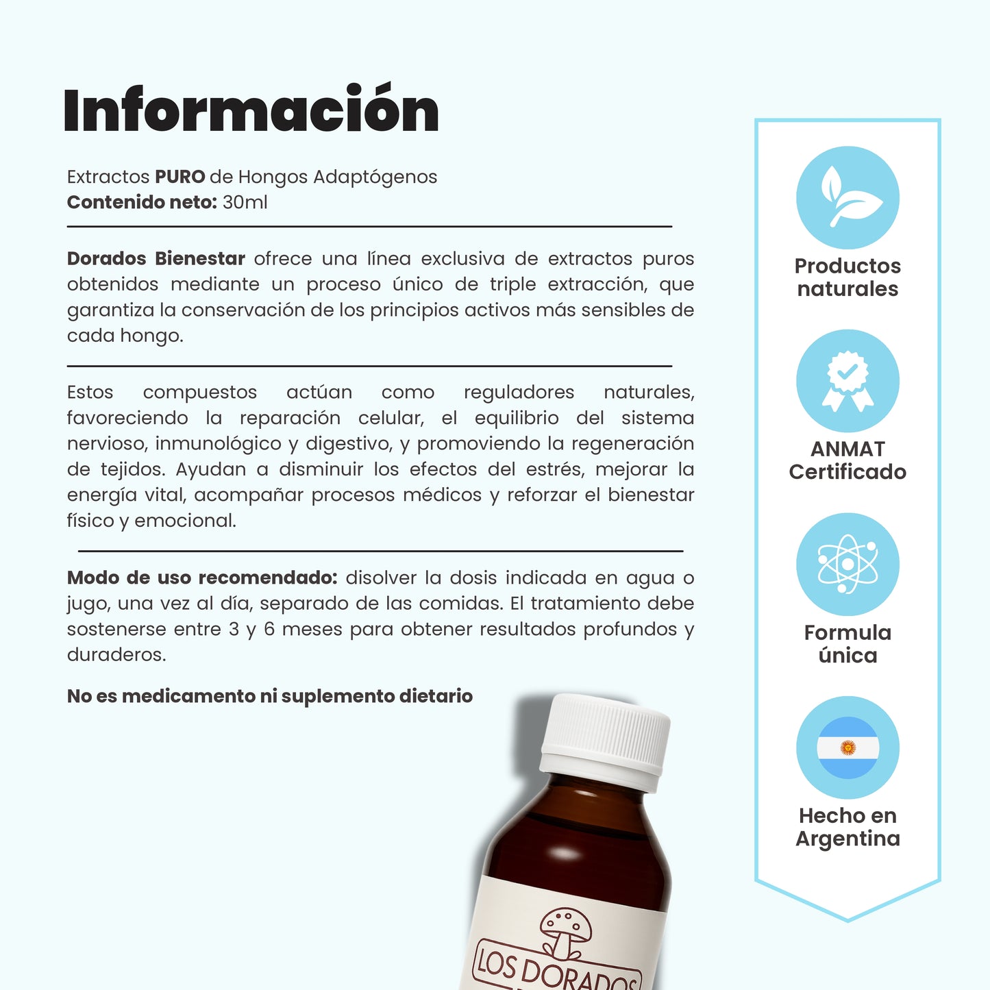 Melena de León – Triple extracto puro – 30 ml