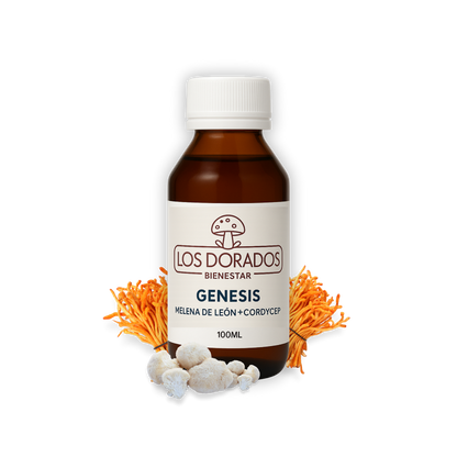 Génesis – Melena de León + Cordyceps (Triple extracto) – 100 ml