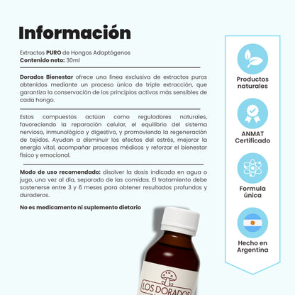 Melena de León – Triple extracto puro – 30 ml