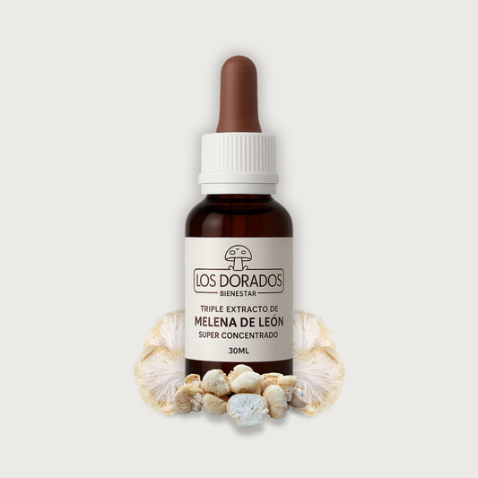 Melena de León – Triple extracto puro (Hericium erinaceus) – 30 ml